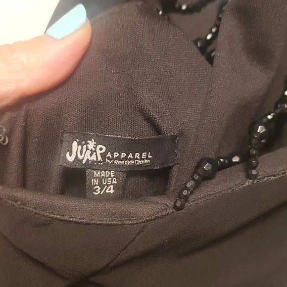 ✨️⭐️✨️⭐️✨️Black long dress - Picture 6 of 8